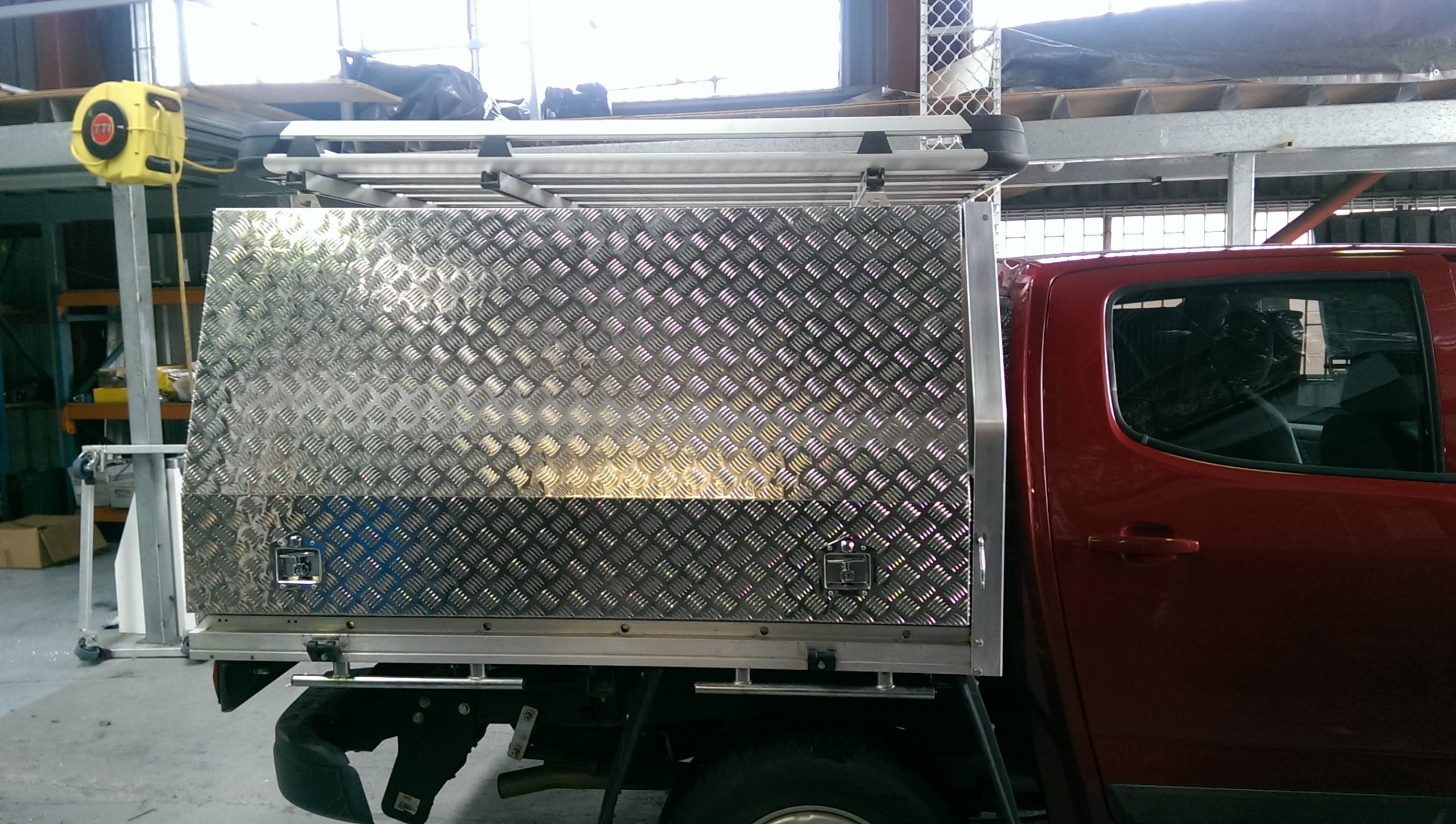 Alloy Canopy Dual Cab Australian Made 1770x1800x850 - Image 5