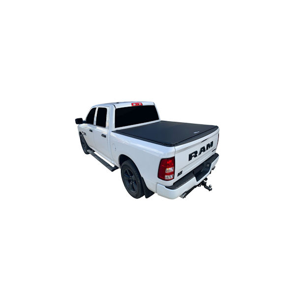Ram 1500 Express and Laramie 4x4 Crew Cab 2018 - Current (5 Foot 7" Bed), No Drill Clip On Tonneau Cover - Includes Shipping