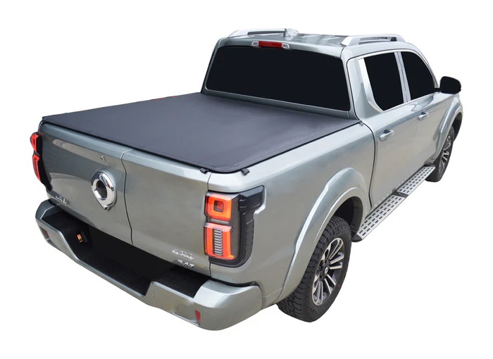 GWM Cannon Alpha- Dual Cab Clip on Soft Tonneau Cover -suit vehicle with Spilt Tailgate Includes Shipping - Image 2