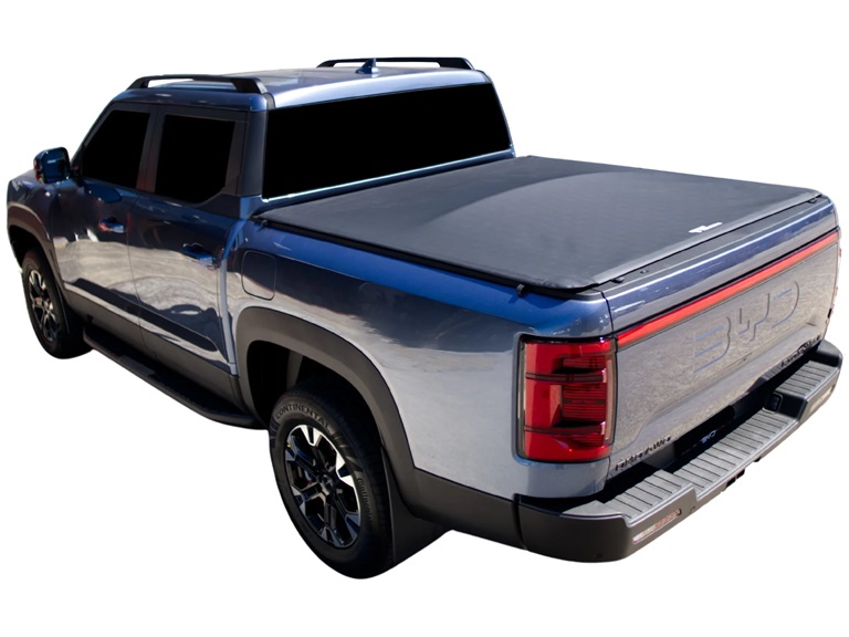 No Drill Soft Tonneau Cover for BYD Shark 6 naked tub no sports bars - Shipping included - Image 2
