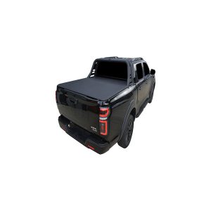 GWM Cannon 2025-onwards Vanta & XSR Dual Cab with Black  Sports Bars and Tailgate Step Clip on Tonneau Cover - includes Shipping in Aus