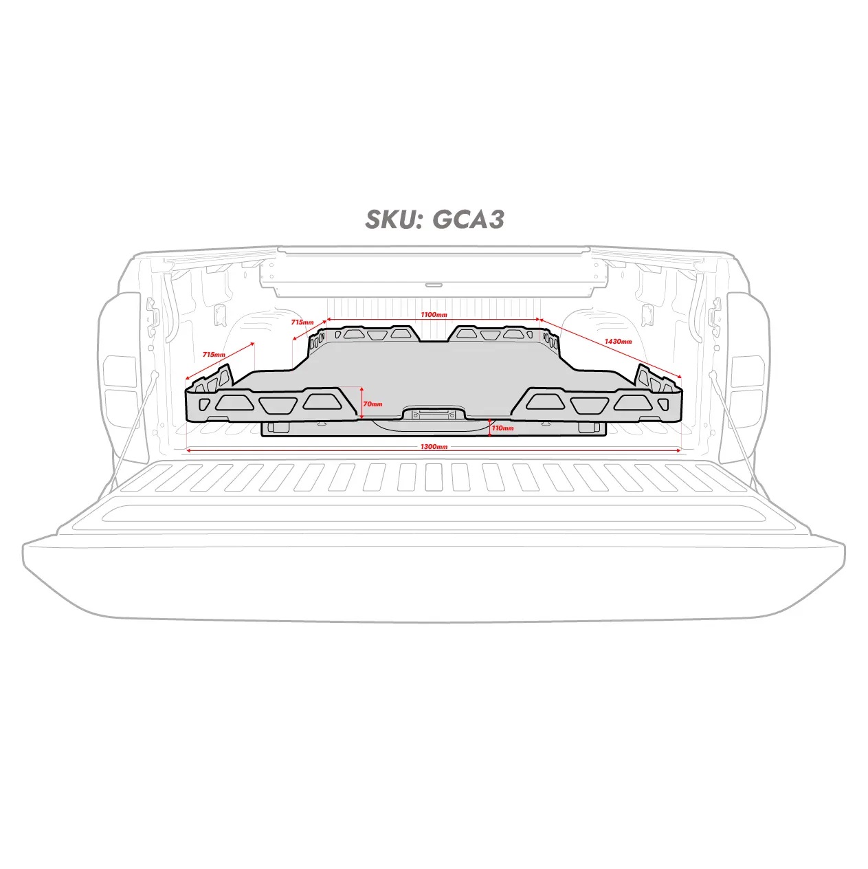 HSP Load Slide / Cargo Slide - GWM Cannon & Cannon Alpha - Image 7