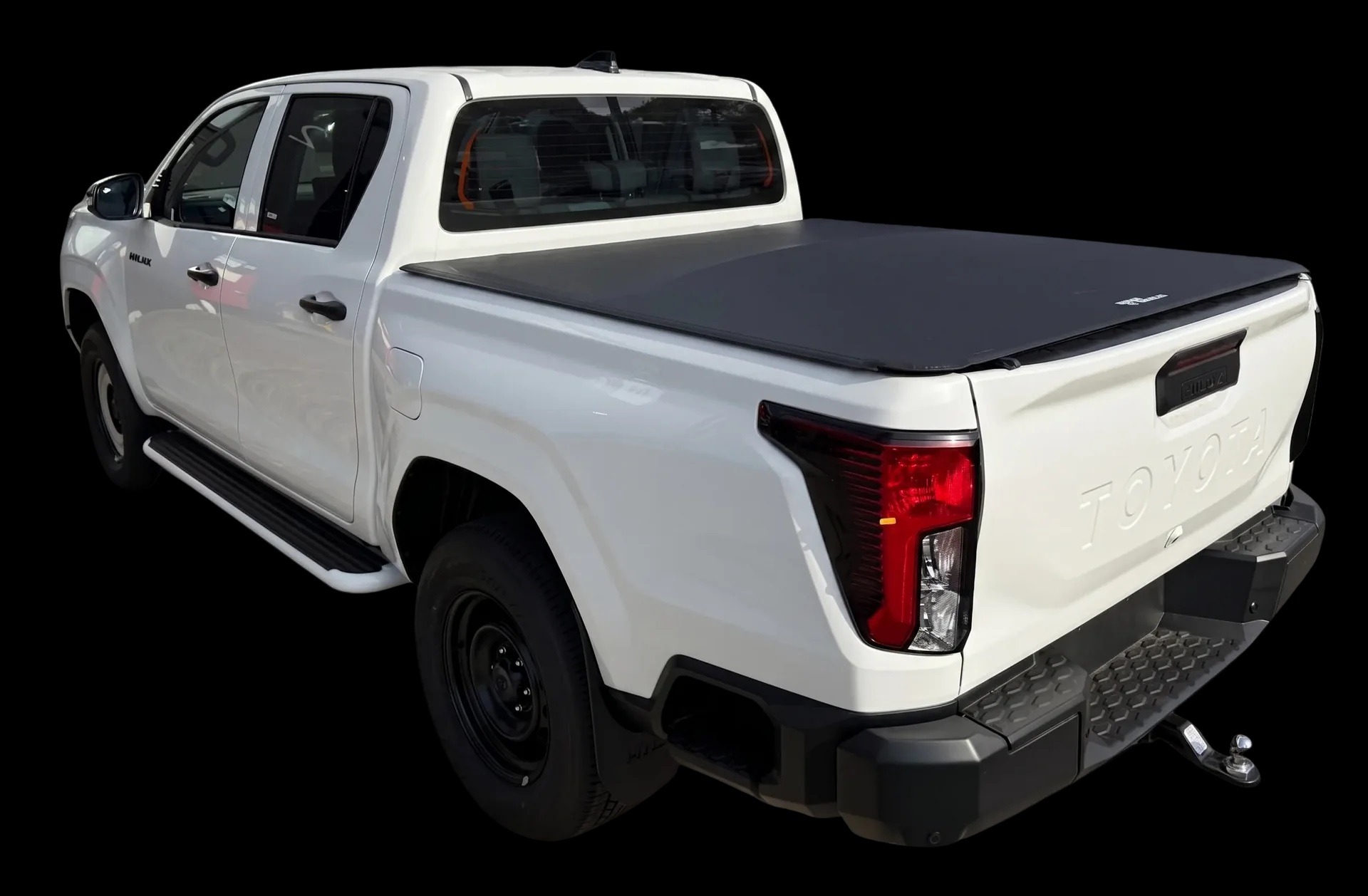 TOYOTA HILUX N90 11/2025 onwards NO Drill DUAL CAB CLIP ON SOFT TONNEAU COVER Suit No Bars Free Shipping - Image 2