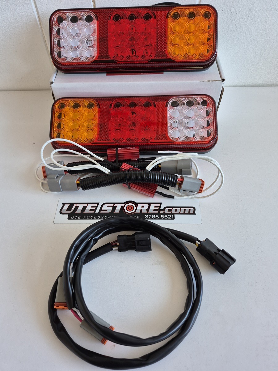 LED Tail Light Kit Direct Plug In - Nissan Navara 2015-2025 NP300 WhiteVision CRL278 Trade Quality – INCLUDES POSTAGE - Image 5