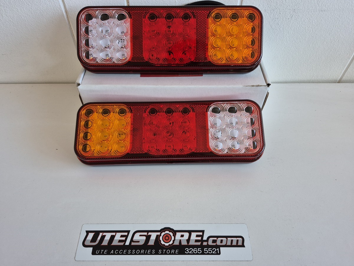 LED Tail Light Kit Direct Plug In - Nissan Navara 2015-2025 NP300 WhiteVision CRL278 Trade Quality – INCLUDES POSTAGE - Image 3