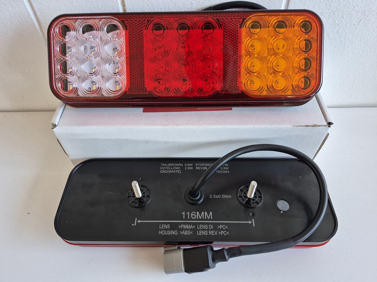 LED Tail Light Kit Direct Plug In - Nissan Navara 2015-2025 NP300 WhiteVision CRL278 Trade Quality – INCLUDES POSTAGE - Image 4